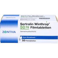 Sertralin Winthrop 50mg Filmtabletten, 50 st, Zentiva Pharma GmbH