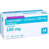 Lamotrigin-1A Pharma 100mg Tabletten, 50 ST, 1 A Pharma GmbH