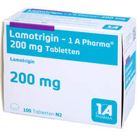 Lamotrigin-1A Pharma 200mg Tabletten, 100 Stk., 1 A Pharma GmbH