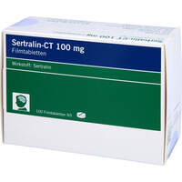 Sertralin - CT 100mg Filmtabletten, 100 st, Abz Pharma GmbH