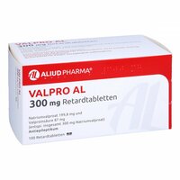 Valpro AL 300mg Retardtabletten, 100 Stk., Aliud Pharma GmbH