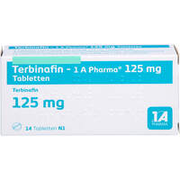 Terbinafin - 1A Pharma 125mg Tabletten, 14 Stk., 1 A Pharma GmbH