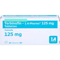 Terbinafin - 1A Pharma 125mg Tabletten, 28 Stk., 1 A Pharma GmbH