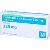 Terbinafin - 1A Pharma 125mg Tabletten, 28 Stk., 1 A Pharma GmbH