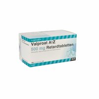 Valproat AbZ 500mg Retardtabletten, 100 Stk., Abz Pharma GmbH