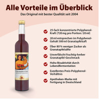 Dr. Jacob's Granatapfel-Elixier Original hochkonzentriert, 500 ml, Dr. Jacob's Medical GmbH