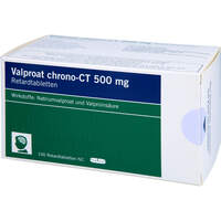 Valproat chrono - CT 500mg Retardtabletten, 100 st, Abz Pharma GmbH