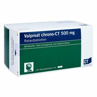 Valproat chrono - CT 500mg Retardtabletten, 100 st, Abz Pharma GmbH