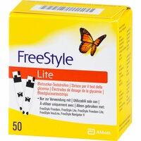 FREESTYLE Lite Teststreifen ohne Codieren, 50 Stk., Actipart GmbH