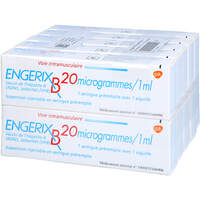 Engerix B Erwachsene, 10 st, CC Pharma GmbH