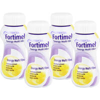 Fortimel Energy Multi Fibre Vanillegeschmack, 4x200 ml, Danone Deutschland GmbH