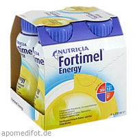 Fortimel Energy Vanillegeschmack, 4 × 200 Milliliter, Danone Deutschland GmbH