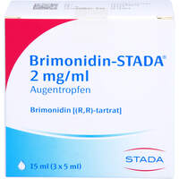 Brimonidin-STADA 2mg/ml Augentropfen, 3x5 ml, STADAPHARM GmbH