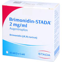 Brimonidin-STADA 2mg/ml Augentropfen, 3x5 ml, STADAPHARM GmbH