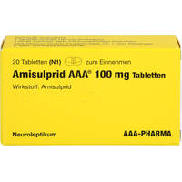 Amisulprid AAA 100mg Tabletten, 20 Stk., Aaa - Pharma GmbH