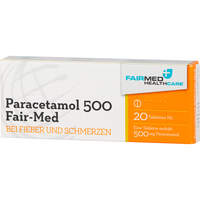 Paracetamol 500 Fair-Med, 20 st, Fairmed Healthcare GmbH
