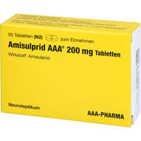 Amisulprid AAA 200mg Tabletten, 50 Stk., Aaa - Pharma GmbH