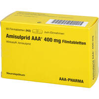 Amisulprid AAA400mg Filmtabletten, 50 st, Aaa - Pharma GmbH