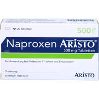 Naproxen Aristo 500mg Tabletten, 20 Stk., Aristo Pharma GmbH