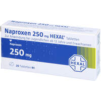 Naproxen 250 Hexal, 20 Stk., HEXAL AG