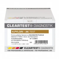 PYLORI CLEARTEST Testkassette, 10 Stück, Diaprax GmbH