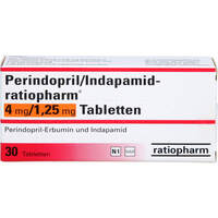 Perindopril/Indapamid-ratiopharm 4mg/1.25mg Tbl., 30 Stk., ratiopharm GmbH