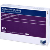 Pantoprazol - CT 40mg magensaftresistente Tabl., 7 Stk., Abz Pharma GmbH