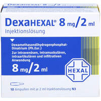 Dexahexal 8mg/2ml, 10x2 ml, HEXAL AG