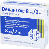 Dexahexal 8mg/2ml, 10x2 ml, HEXAL AG