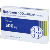 Naproxen 500 Hexal, 20 Stk., HEXAL AG