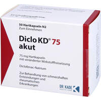 Diclo KD 75 akut, 50 st, DR. KADE Pharmazeutische Fabrik GmbH