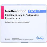 NeoRecormon 3000I.E. Fertigspritze, 6 st, Eurimpharm Arzneimittel GmbH