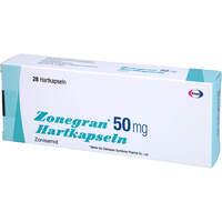 Zonegran 50mg Kapseln, 28 st, Emra-Med Arzneimittel GmbH