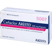 Cefaclor Aristo 500mg Hartkapseln, 30 st, Aristo Pharma GmbH
