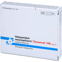 Haloperidol-neuraxpharm Decanoat 100mg/ml, 5x1 ml, neuraxpharm Arzneimittel GmbH