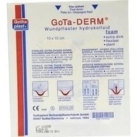 Gotha-DERM foam Hydrophil 10x10cm, 1 Stück, Gothaplast GmbH