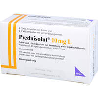 PREDNISOLUT 10 mg L Plv.u.Lsm.z.H.e.Injektionslsg., 6 st, MIBE GmbH Arzneimittel