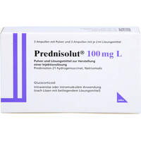 Prednisolut 100mg L, 3 Stk., Mibe GmbH Arzneimittel