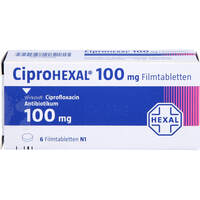 Ciprohexal 100mg, 6 st, HEXAL AG