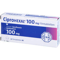 Ciprohexal 100mg, 6 st, HEXAL AG