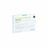 Insuman Basal 100I.E./ml, 5x3 ml, Eurimpharm Arzneimittel GmbH