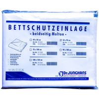 Bettschutzeinlage 50x90cm doppelseitig Molton, 1 st, Dr. Junghans Medical GmbH