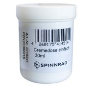 Cremedose einwandig weiss 30ml, 1 st, Spinnrad GmbH
