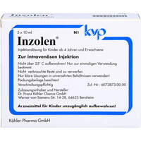 INZOLEN, 5x10 ml, K&ouml;hler Pharma GmbH