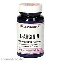 L-Arginin 400mg Kapseln, 60 Stk., Hecht-Pharma GmbH