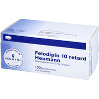Felodipin 10mg Heumann, 100 st, Heumann Pharma GmbH & Co. Generica KG