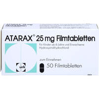 Atarax 25mg, 50 Stk., Pharma Gerke Arzneimittelvertriebs GmbH