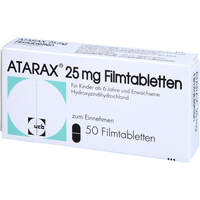 Atarax 25mg, 50 Stk., Pharma Gerke Arzneimittelvertriebs GmbH