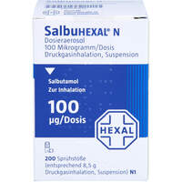 Salbuhexal N Dosieraerosol 200 Hub, 1 Stk., HEXAL AG