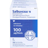 Salbuhexal N Dosieraerosol 200 Hub, 2 Stk., HEXAL AG